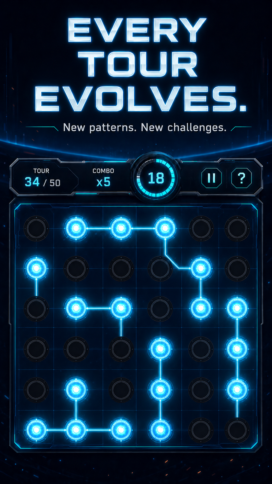 Every Tour Evolves advanced puzzle